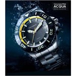 Ficha técnica e caractérísticas do produto Relógio Technos Acqua 800 ATM 8215AH/5P Titanium Automático