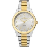 Ficha técnica e caractérísticas do produto Relógio Technos Elegance-Boutique 2035MKK/5K feminino pateado mostrador prata