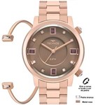 Ficha técnica e caractérísticas do produto Relógio Technos Feminino Crystal 2039BV/4M + Bracelete