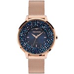 Ficha técnica e caractérísticas do produto Relógio Technos Feminino Elegance Crystal Visor Azul 2035MLE/4A