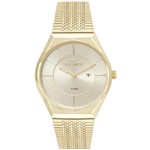Ficha técnica e caractérísticas do produto Relógio Technos Feminino Ref: Gl15ar/4x Slim Dourado