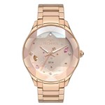 Relógio Technos Feminino Rose Elegance Crystal 2039CA/4T