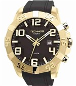 Ficha técnica e caractérísticas do produto Relógio Technos Legacy Masculino Dourado Pulseira de Borracha 2315aaha/8p