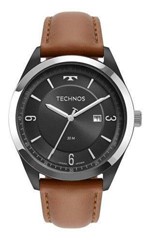 Ficha técnica e caractérísticas do produto Relógio Technos Masculino 2117LBP/5C Pulseira de Couro Marrom