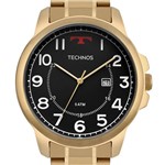 Ficha técnica e caractérísticas do produto Relógio Technos Masculino Classic Steel 2115MPA/4P Dourado