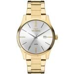 Ficha técnica e caractérísticas do produto Relógio Technos Masculino Dourado Classic Steel 2115mpn4k