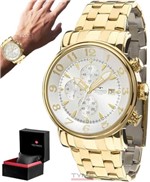 Ficha técnica e caractérísticas do produto Relógio Technos Masculino Grandtech Dourado OS10CR/4K