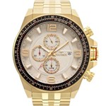 Ficha técnica e caractérísticas do produto Relógio Technos Masculino Racer Dourado JS15FC/4X