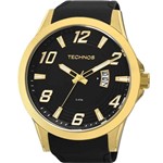 Ficha técnica e caractérísticas do produto Relógio Technos Performance Race Masculino Dourado Pulseira de Silicone 2115KQA/8P