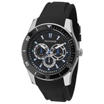 Ficha técnica e caractérísticas do produto Relógio Technos Performance Race Masculino Prateado Pulseira de Silicone 6P29AIQ/8P