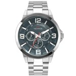 Ficha técnica e caractérísticas do produto Relógio Technos Racer 6P79BM/1A 46mm Aço Masculino