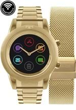 Ficha técnica e caractérísticas do produto Relógio Technos Smartwatch Dourado Redondo - P01Ac/4P