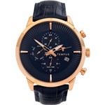 Ficha técnica e caractérísticas do produto Relógio Tempus Dual Time Rose Blue