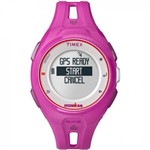 Relógio Timex Run X20 Gps Digital Verde Unissex Tw5k87400