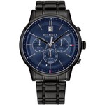 Relógio Tommy Hilfiger Azul Aço Preto 1791633