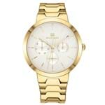 Ficha técnica e caractérísticas do produto RelÃ³gio Tommy Hilfiger Feminino AÃ§o Dourado - 1782077 By Vivara - Dourado - Feminino - Dafiti