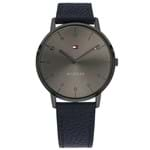 Relógio Tommy Hilfiger Masculino Couro Azul - 1791591 By Vivara