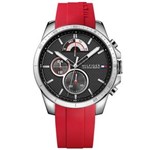 Ficha técnica e caractérísticas do produto Relógio Tommy Hilfiger Sport Silicone Vermelho 1791351