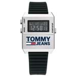 Relógio Tommy Jeans Masculino Borracha Preta - 1791672 By Vivara