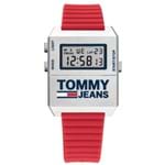 Relógio Tommy Jeans Masculino Borracha Vermelha - 1791674 By Vivara