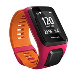 Relógio TomTom Runner 3 Cardio com Gps - à Prova D'água - Bluetooth - Rosa e Laranja Small