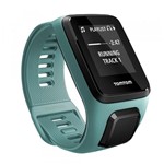 Relógio TomTom Spark 3 Cardio Music com GPS, à Prova Dágua, 3GB, Bluetooth - Aqua Small