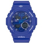 Ficha técnica e caractérísticas do produto Relógio Unissex Anadigi UMBRO HOODED 051-5 Azul