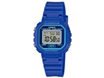 Ficha técnica e caractérísticas do produto Relógio Unissex Casio Digital Standard - LA-20WH-2ADF Azul