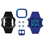 Ficha técnica e caractérísticas do produto Relógio Unissex Champion Yot Preto/Azul Cp40180x