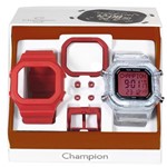 Ficha técnica e caractérísticas do produto Relógio Unissex Champion Yot Vermelho CP40180X 30846