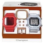 Ficha técnica e caractérísticas do produto Relógio Unissex Champion Yot Vermelho CP40180X 28320