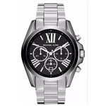 Ficha técnica e caractérísticas do produto Relógio Unissex Michael Kors Mk5705 Romano Aço Preto 43mm