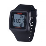 Relógio Pedômetro Tuguir Digital TG1602 - Preto