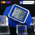 Ficha técnica e caractérísticas do produto Relógio Unissex Skmei Digital 1139 Azul - 1 ANO DE GARANTIA