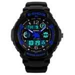 Ficha técnica e caractérísticas do produto Relógio Unissex Skmei Digital Esporte Azul Ad0955S