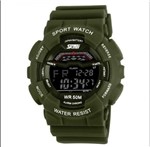 Ficha técnica e caractérísticas do produto Relógio Unissex Skmei Digital Militar Esporte 1012 Verde
