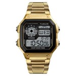 Ficha técnica e caractérísticas do produto Relógio Unissex Tuguir Digital TG1335 Dourado
