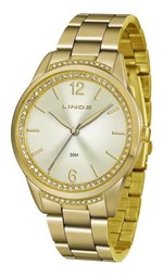 Ficha técnica e caractérísticas do produto Relógio Urban Feminino Analógico Lrgj075l S2kx Dourado Straz - Lince