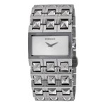 Relógio Versace Cleopatra Silver Dial Caixa em Aço Inoxidável Ladies Watch Modelo 85Q99D002-S099
