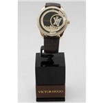 Ficha técnica e caractérísticas do produto Relógio Victor Hugo Feminino Vh10111 Pulseira Couro Marrom