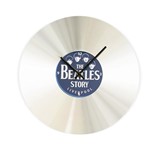Ficha técnica e caractérísticas do produto Relógio Vinil Beatles Prateado - Az Design