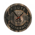 Ficha técnica e caractérísticas do produto Relógio Vinil Route 66 - Az Design