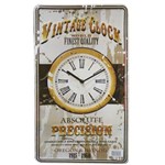 Ficha técnica e caractérísticas do produto Relógio Vintage Clock