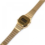 Ficha técnica e caractérísticas do produto Relógio Vintage Collection Dourado Digital- Casio