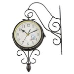 Ficha técnica e caractérísticas do produto Relógio Vintage Estação 40x21cm