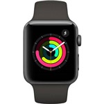 Relógio Watch Series 2 Sport 42mm IOS MP072LL/A Space Gray Aluminum Black - Model A1758