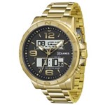 Ficha técnica e caractérísticas do produto Relógio X-games Masculino Anadigi Xmgsa003 P2kx Dourado Lançamento