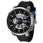 Relógio X-games Masculino Anadigi Xmspa015 P2px Aço Oferta