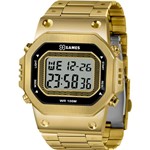 Ficha técnica e caractérísticas do produto Relógio X-Games Masculino Dourado XGGSD001BXKX Digital 10 Atm Cristal Mineral Tamanho Médio