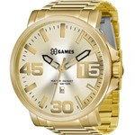 Ficha técnica e caractérísticas do produto Relógio X-Games Masculino Dourado XMGS1018C2KX Analógico 10 Atm Cristal Mineral Tamanho Grande